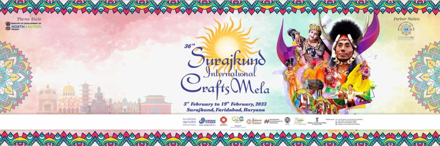 Surajkund International Crafts Mela Profile Banner