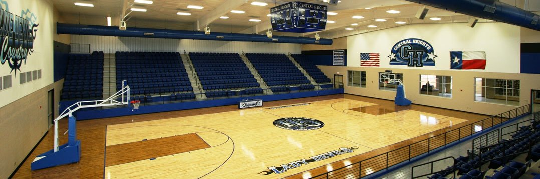 Central Heights Blue Devil Basketball banner