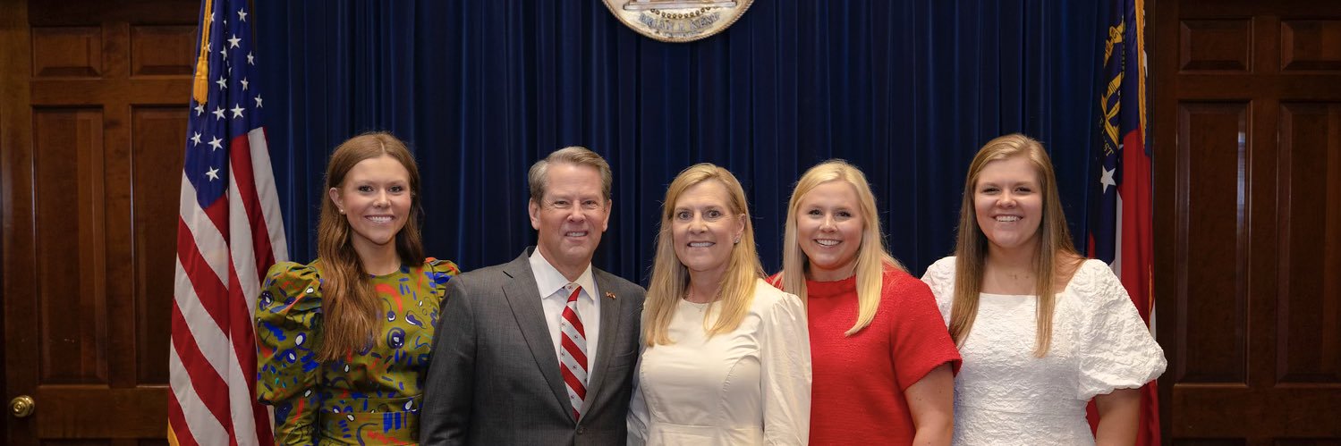 Governor Brian P. Kemp's banner