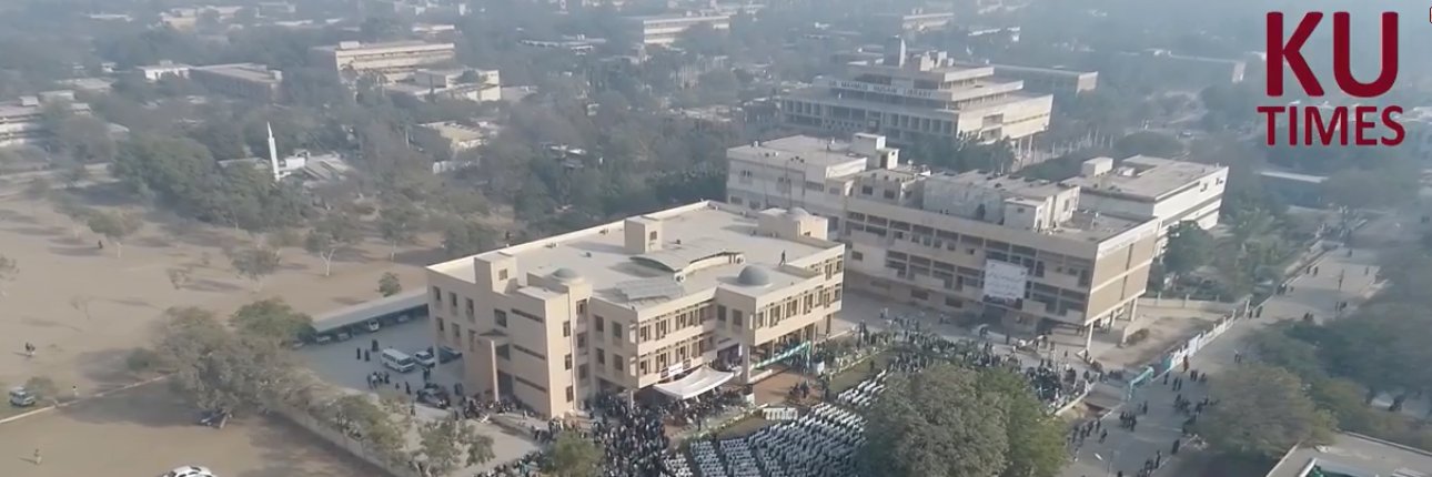 University of Karachi banner