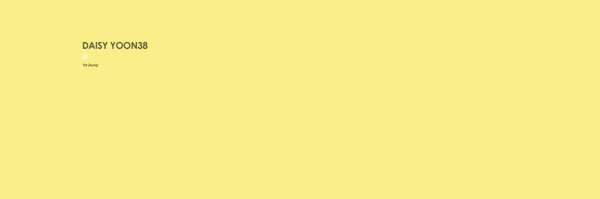 DaisyYoon38's profile banner image