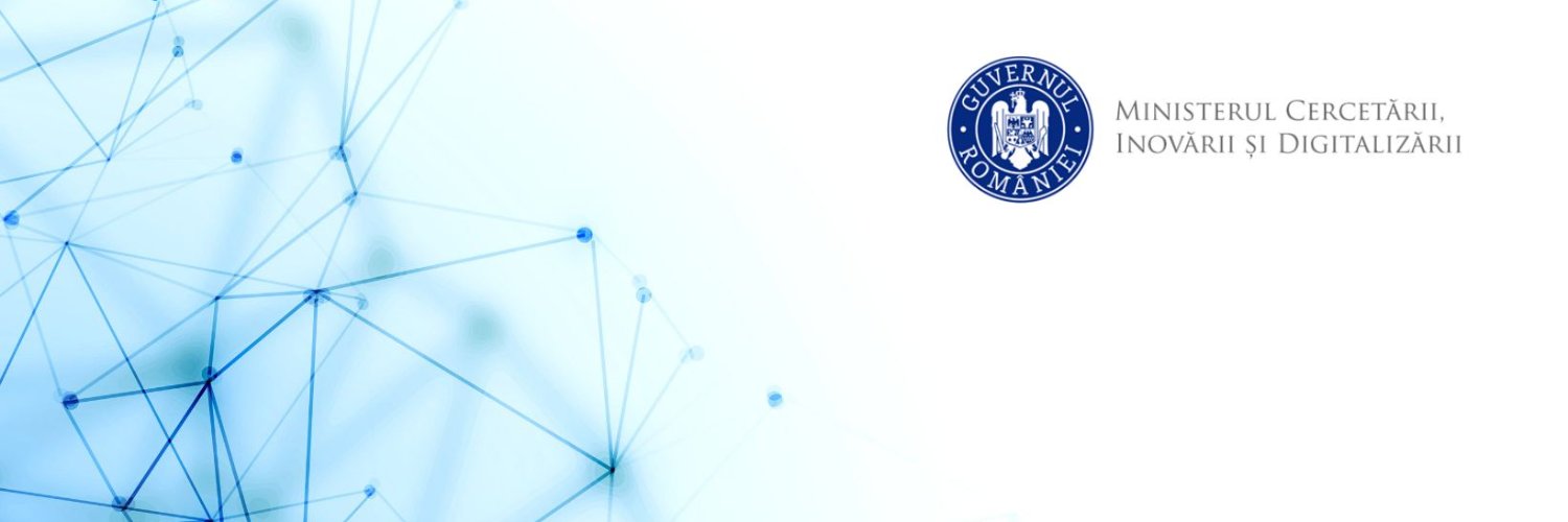 Ministerul Cercetării, Inovării şi Digitalizării banner