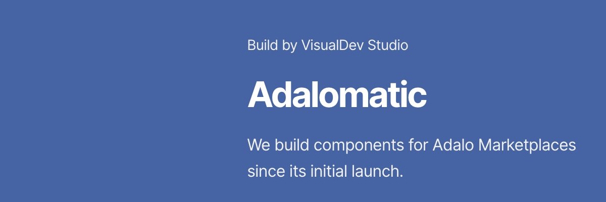 Adalomatic banner