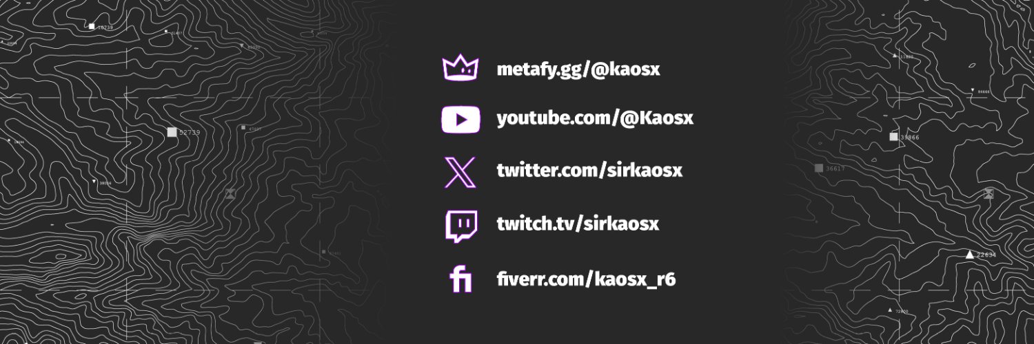 Kaosx's banner
