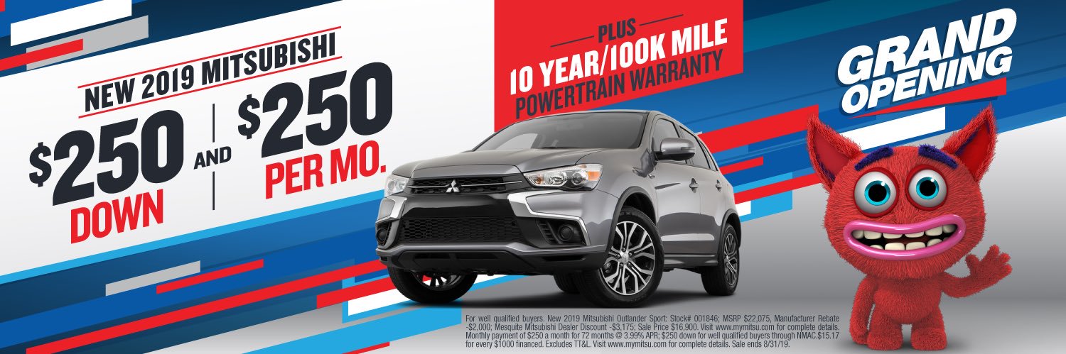 Mesquite Mitsubishi banner