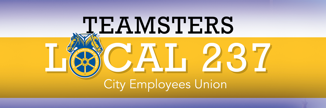 Teamsters Local 237 banner