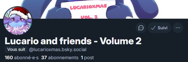 Lucarioxmas Profile Banner