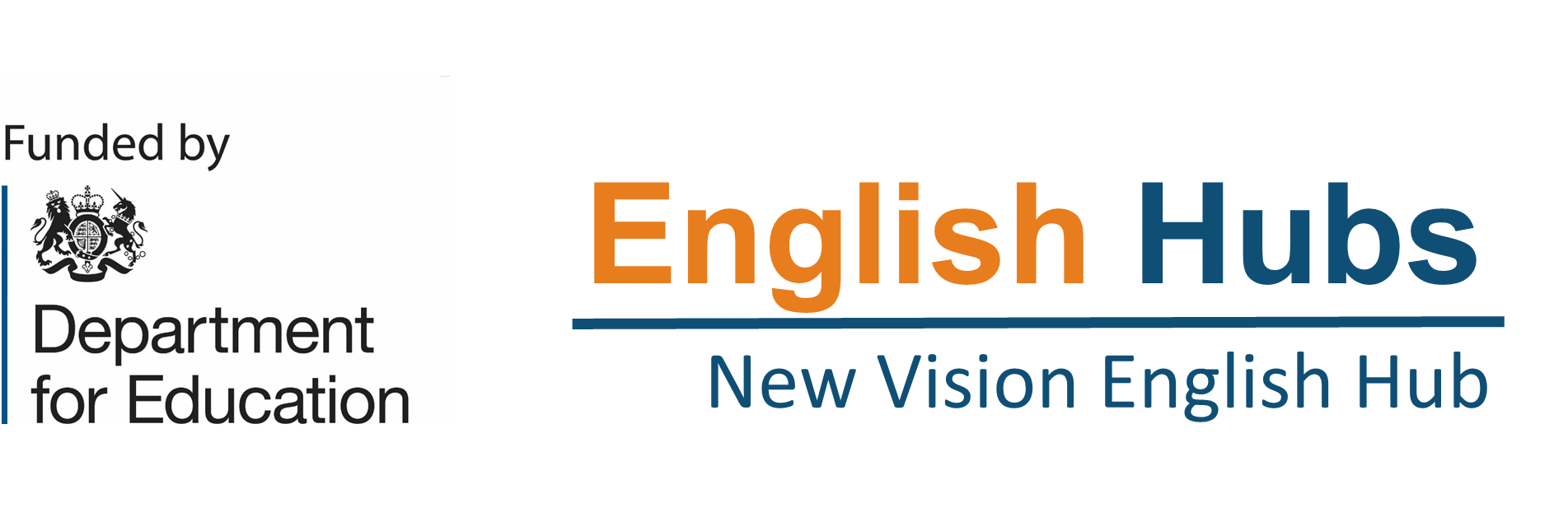 New Vision English Hub banner