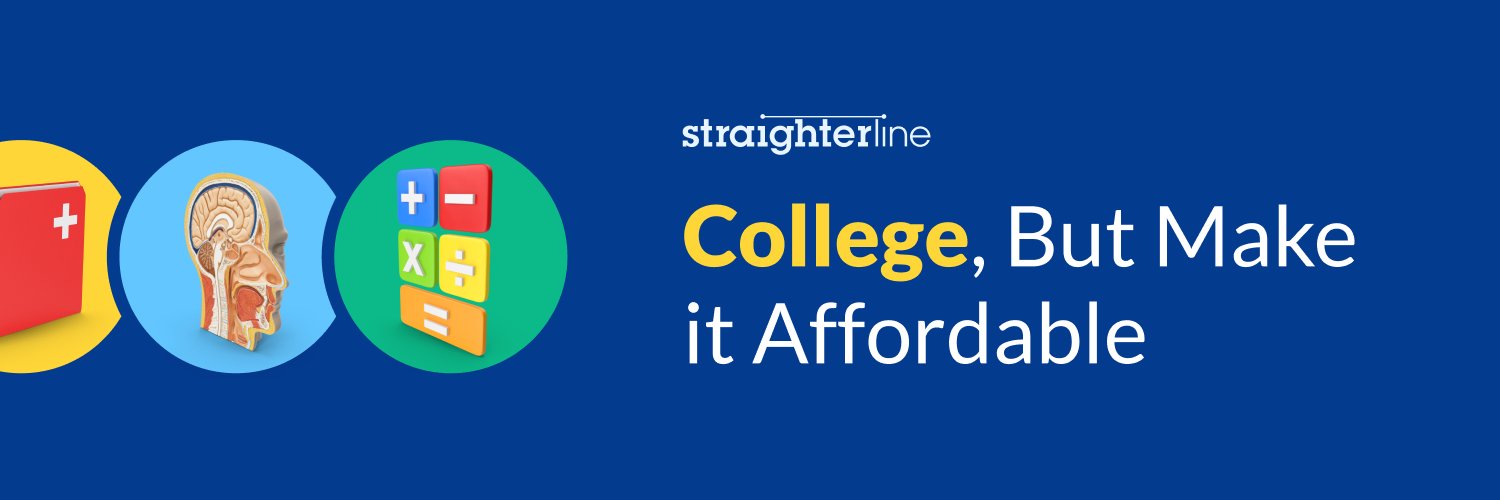 StraighterLine's profile banner image
