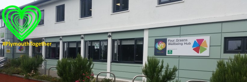 Four Greens Community Trust - Wellbeing Hub banner