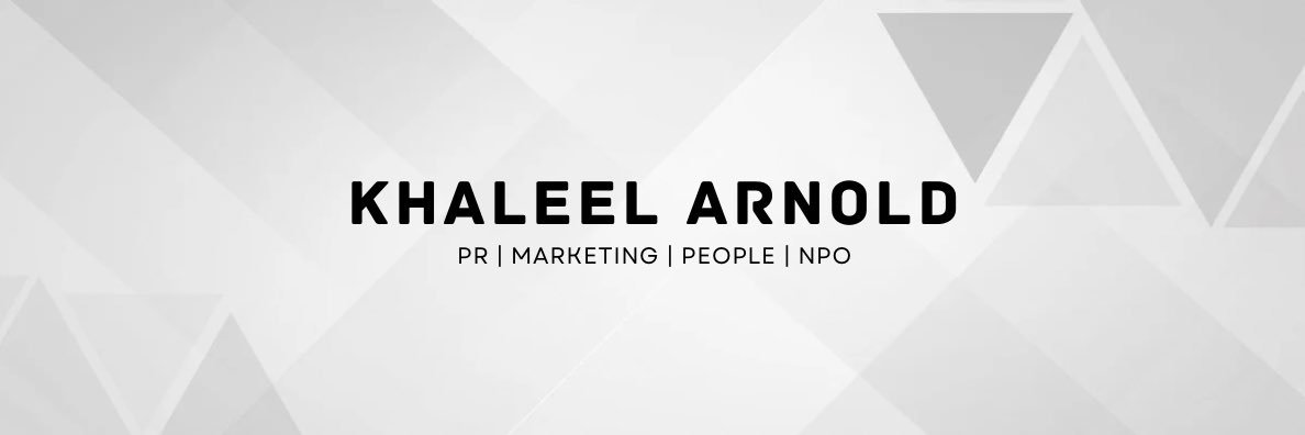 khaleelarnold's profile banner image
