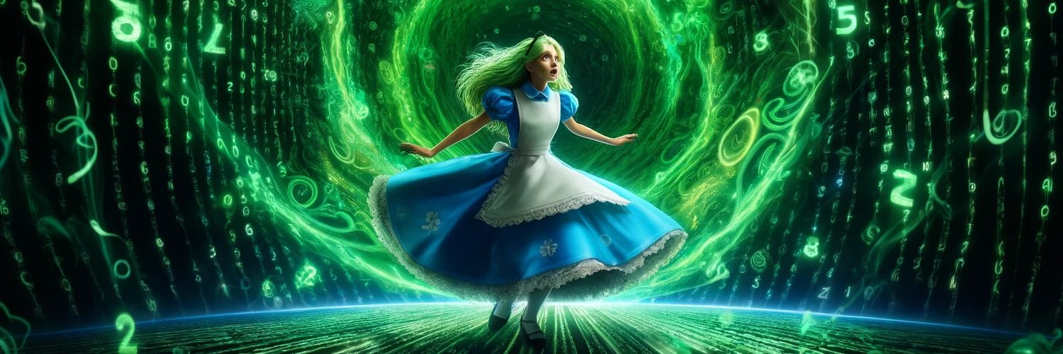 Curiouser & Curiouser banner