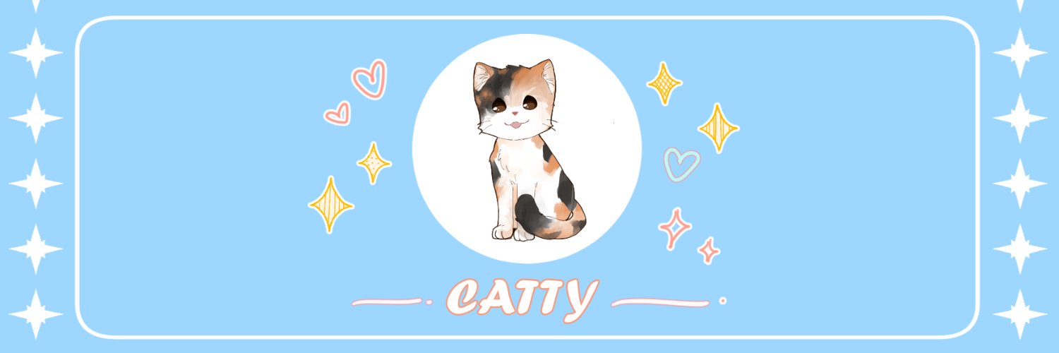 รับกดบัตรคอน catty (late reply) banner