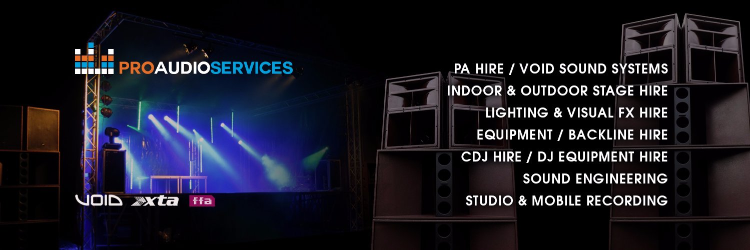Pro Audio Services & Hire Ltd banner