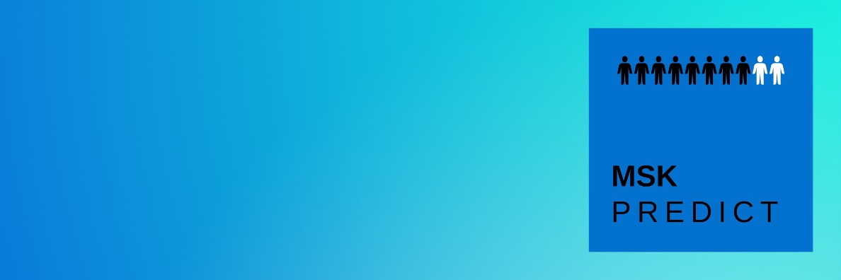 MSKpredict banner