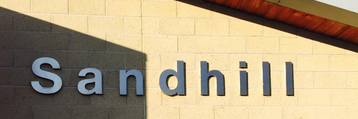 Sandhill Primary banner