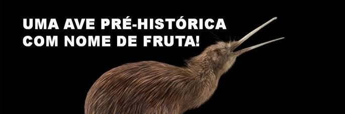 uma ave pré-histórica com nome de fruta banner