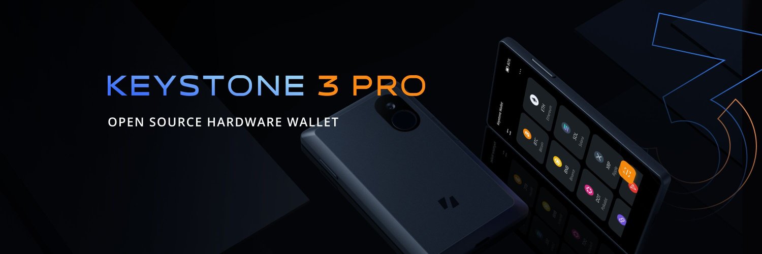 Keystone Hardware Wallet's banner