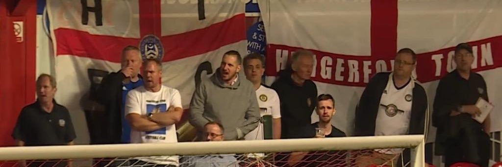 Hungerford Town FC Supporters banner