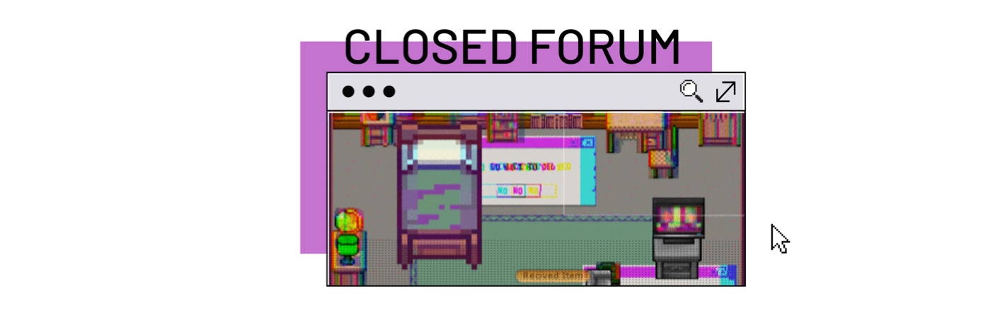 closedforum's profile banner image