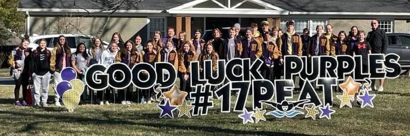 BGHS Swim & Dive Team banner
