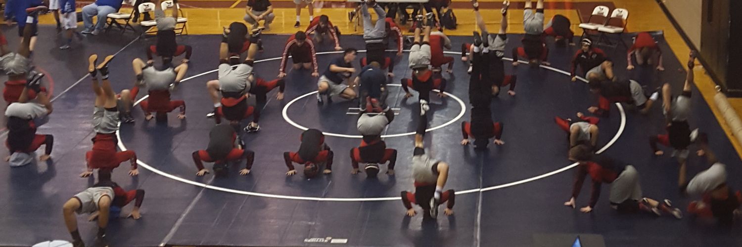 Redhawk Wrestling banner