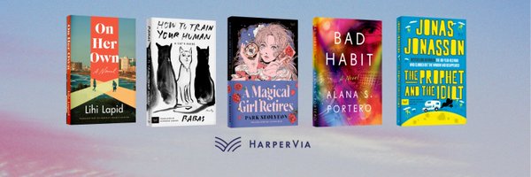 HarperViaBooks Profile Banner
