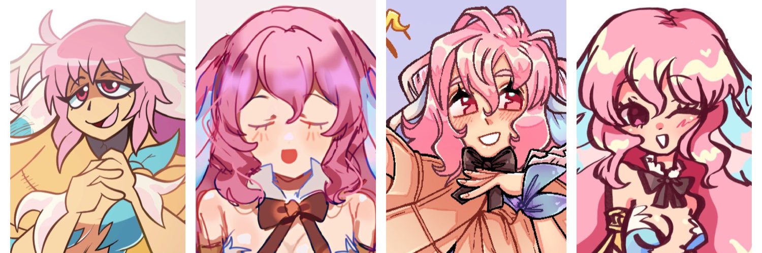 female protagonist banner