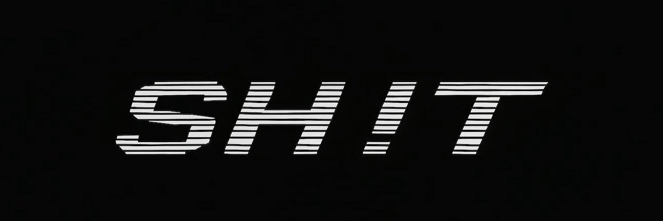 sh!t banner