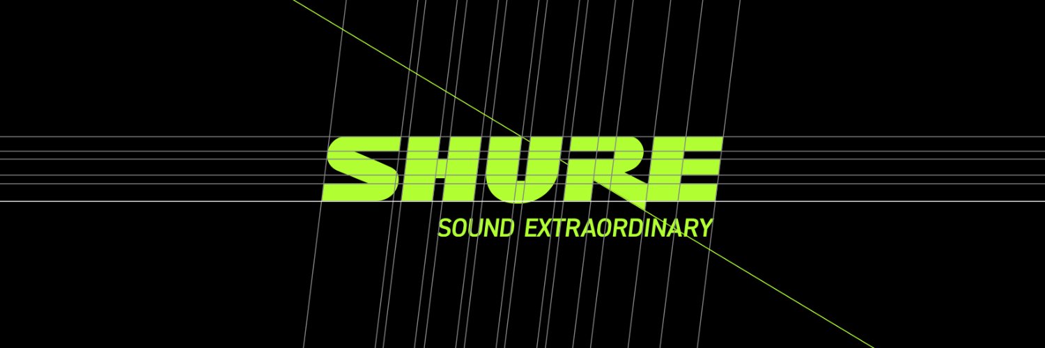Shure banner