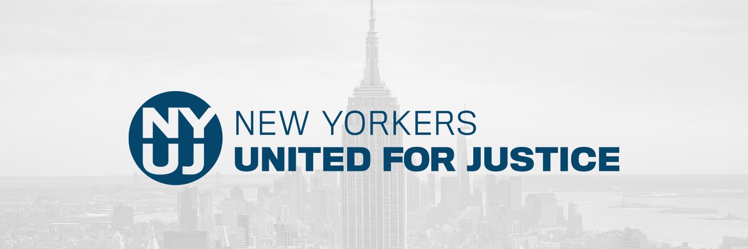 New Yorkers United for Justice banner