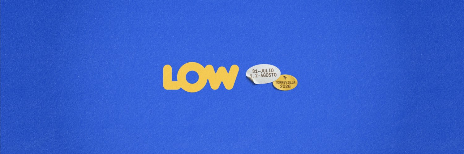 Low Festival banner