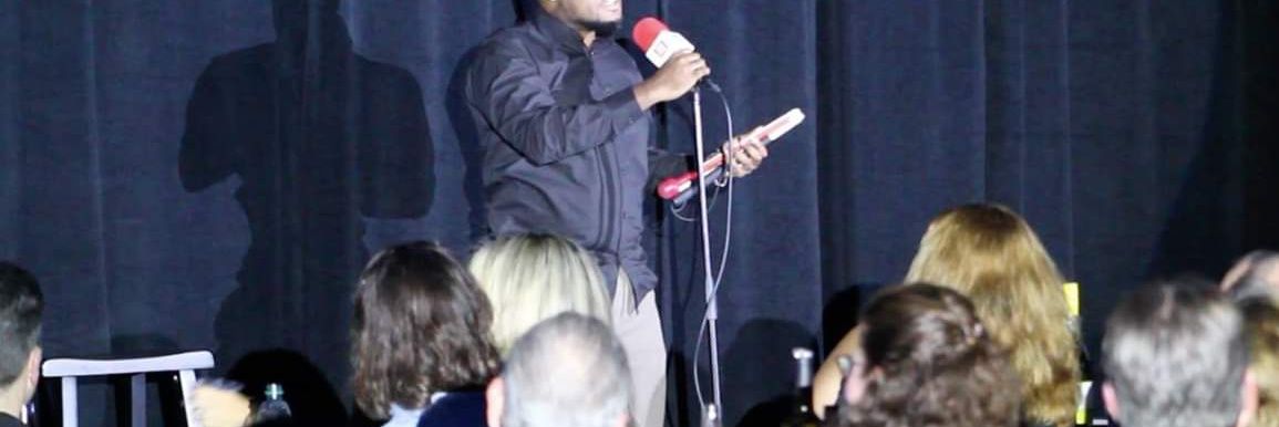 Comedian see no evil banner