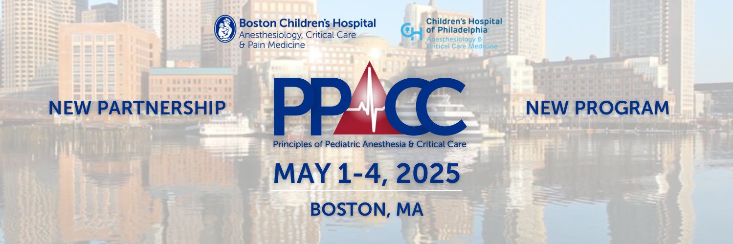 Principles of Pediatric Anesthesia & CC Conference banner