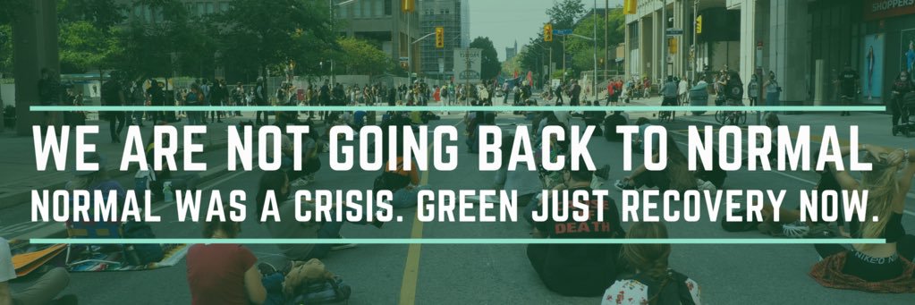 Fridays for Future Toronto banner