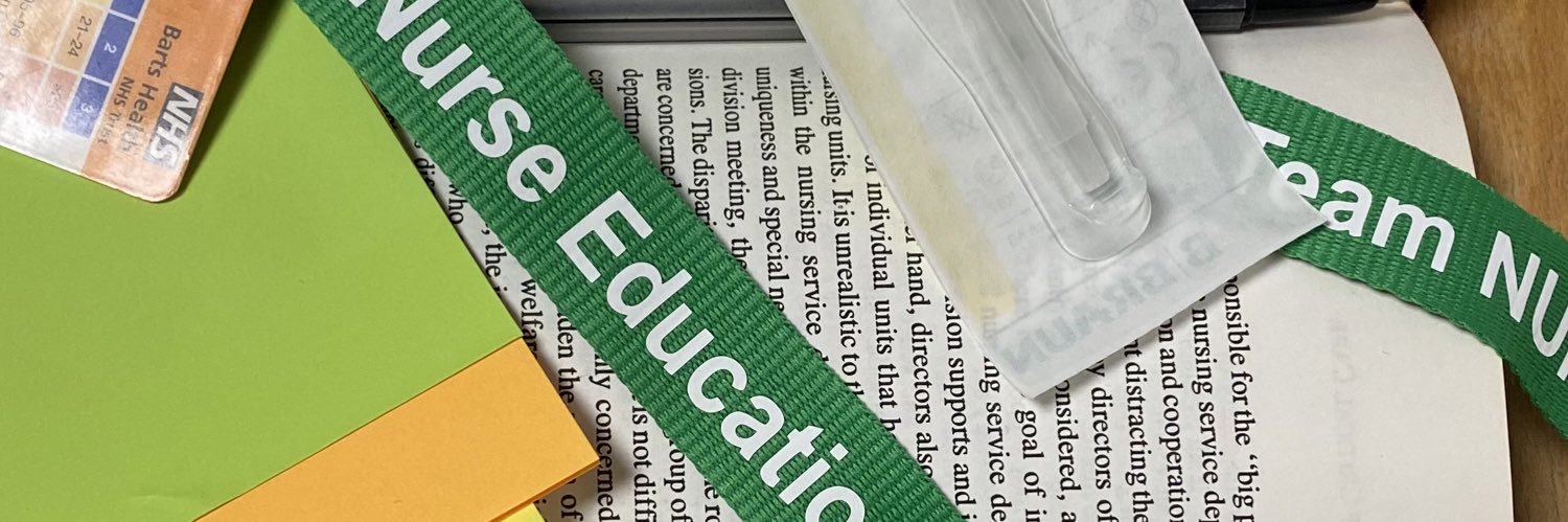 Newham Hospital - Nurse Education Team banner