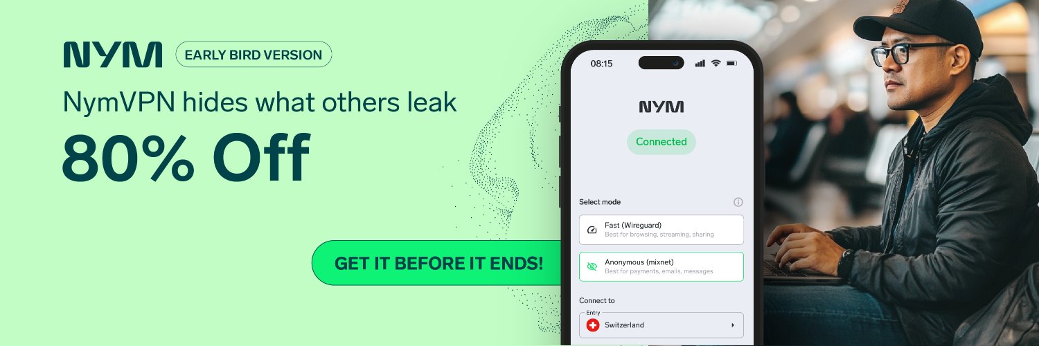 Nym's banner