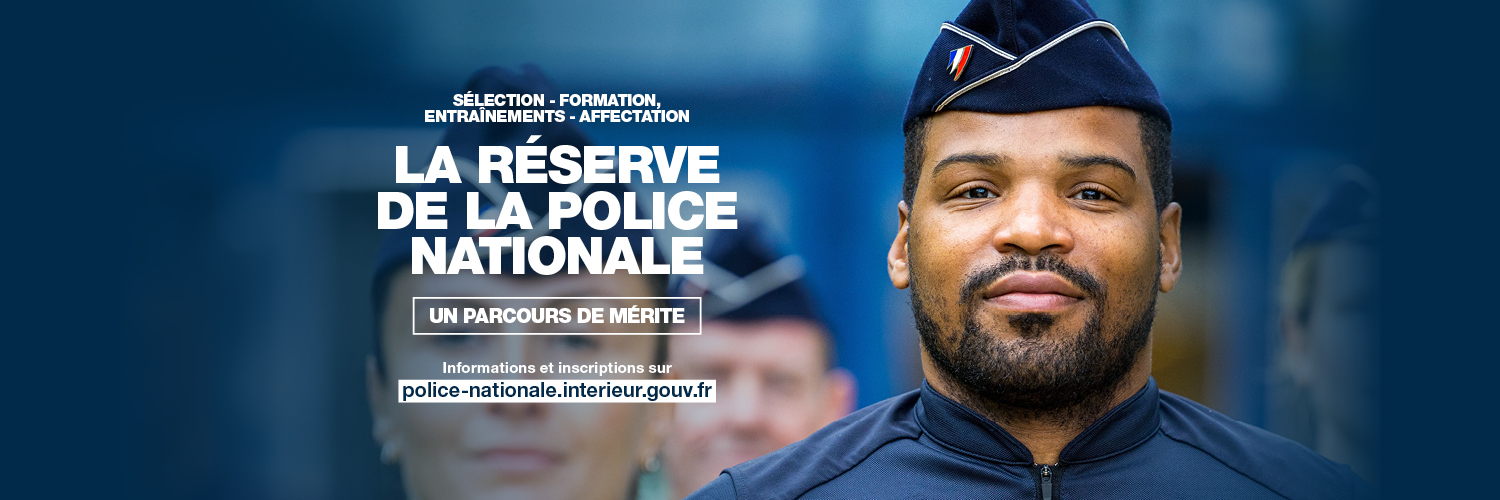 Police Nationale 25 banner