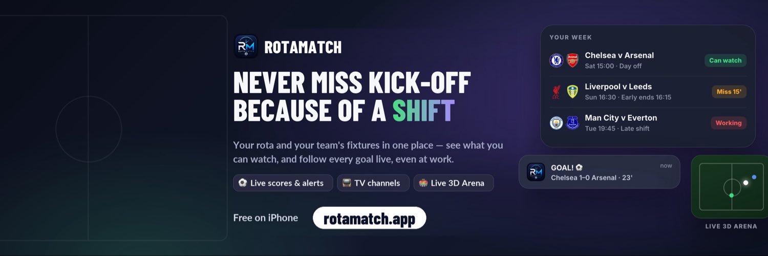 Rotamatch's profile banner image