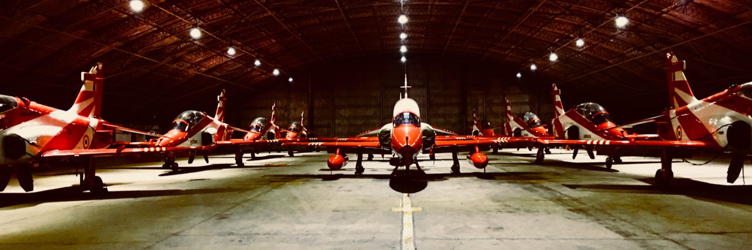 Suryakiran Aerobatic Team's banner