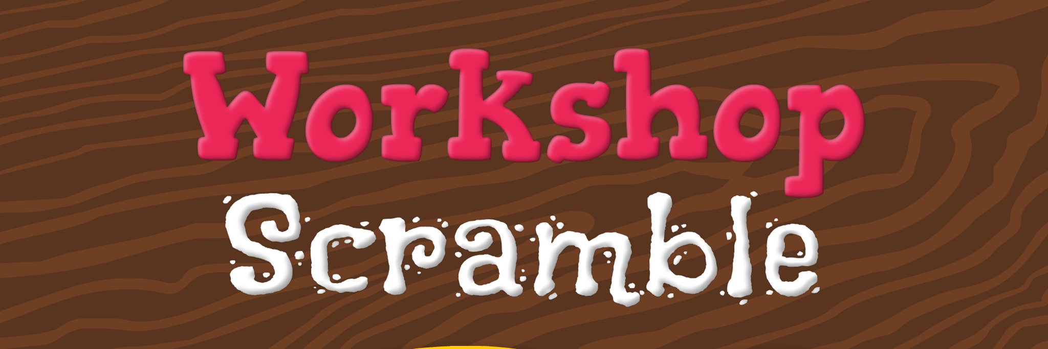 Workshop Scramble banner