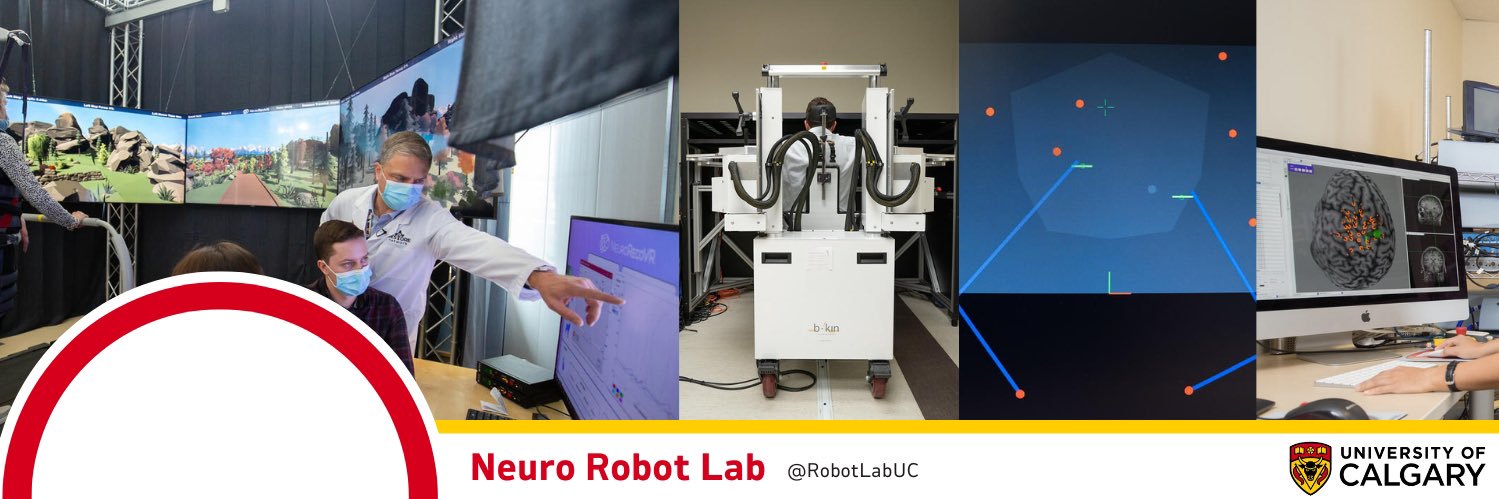 Stroke Recovery Lab at U Calgary banner