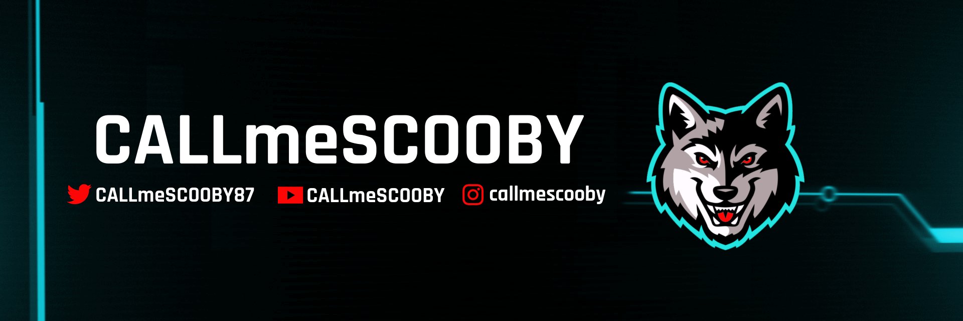 CALLmeSCOOBY87's profile banner image