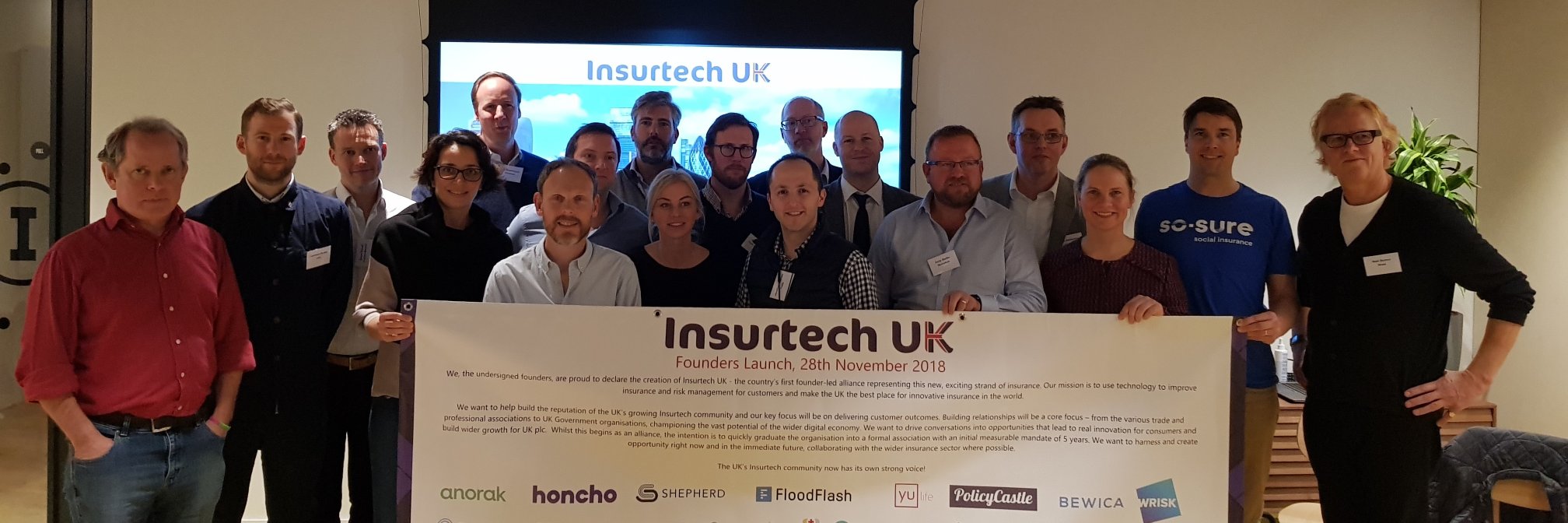 Insurtech UK banner