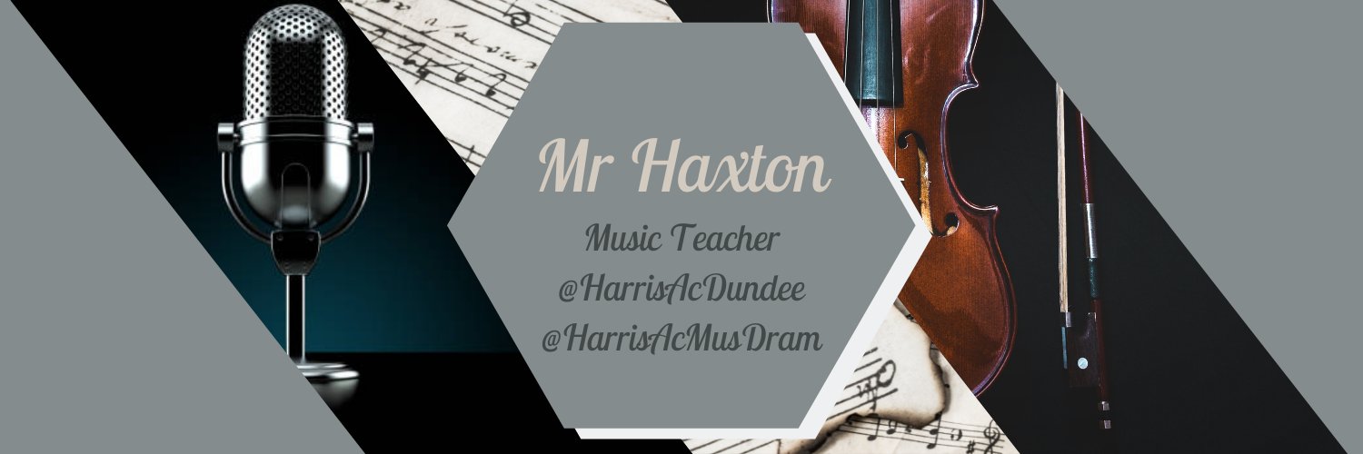 Mr Haxton banner