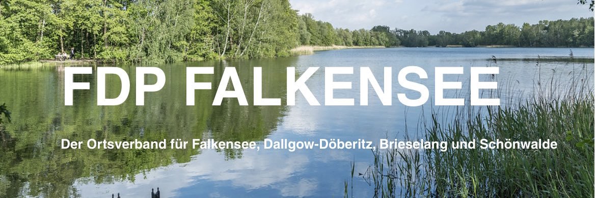 FDP_Falkensee's profile banner image