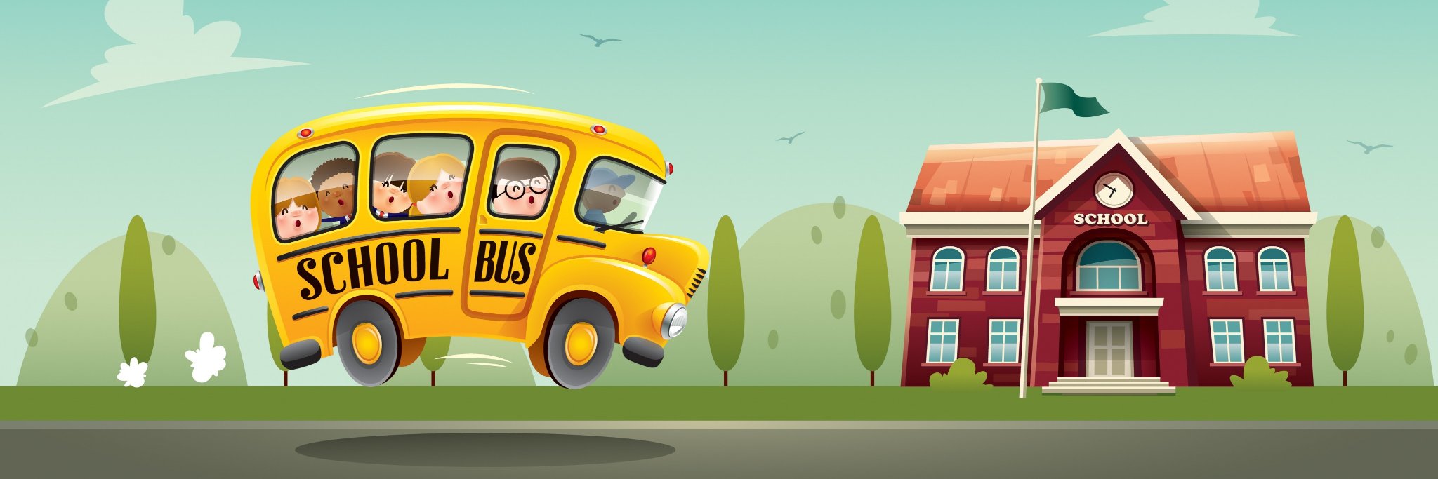 Ride To School banner