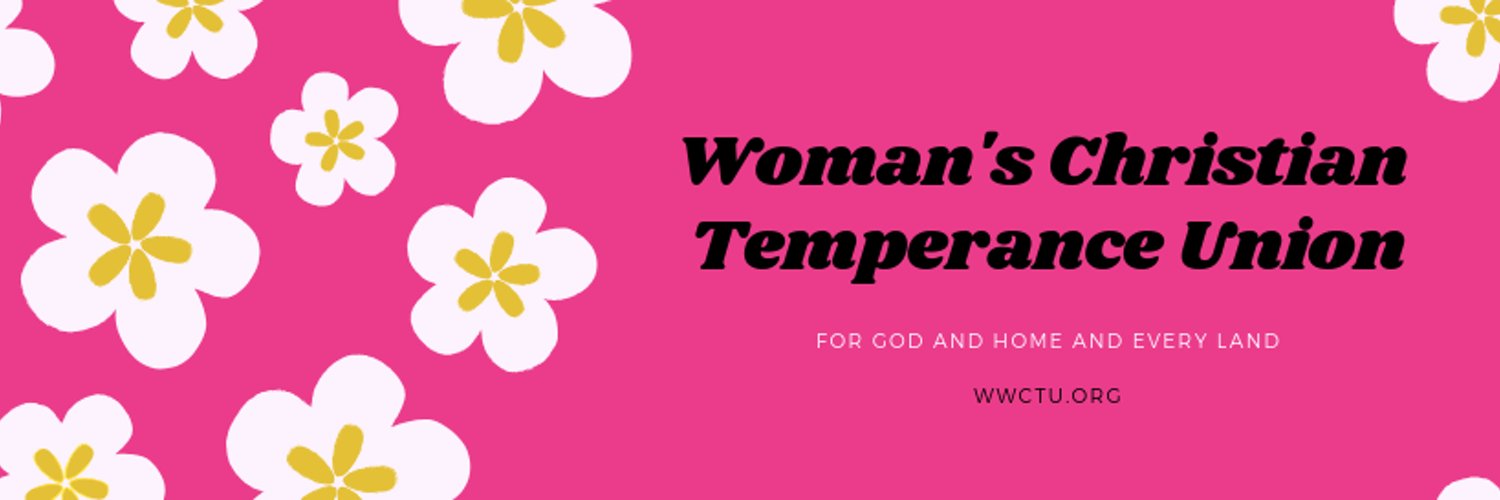 Woman's Christian Temperance Union (WCTU) Profile Banner