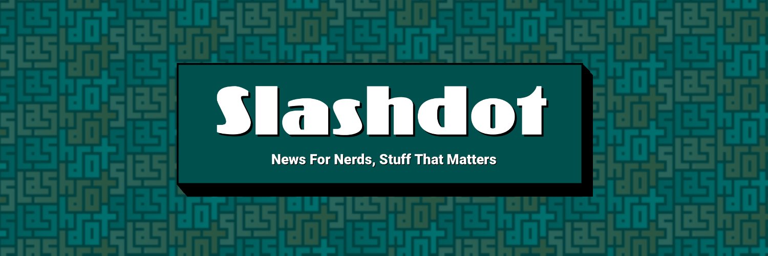 Slashdot's banner