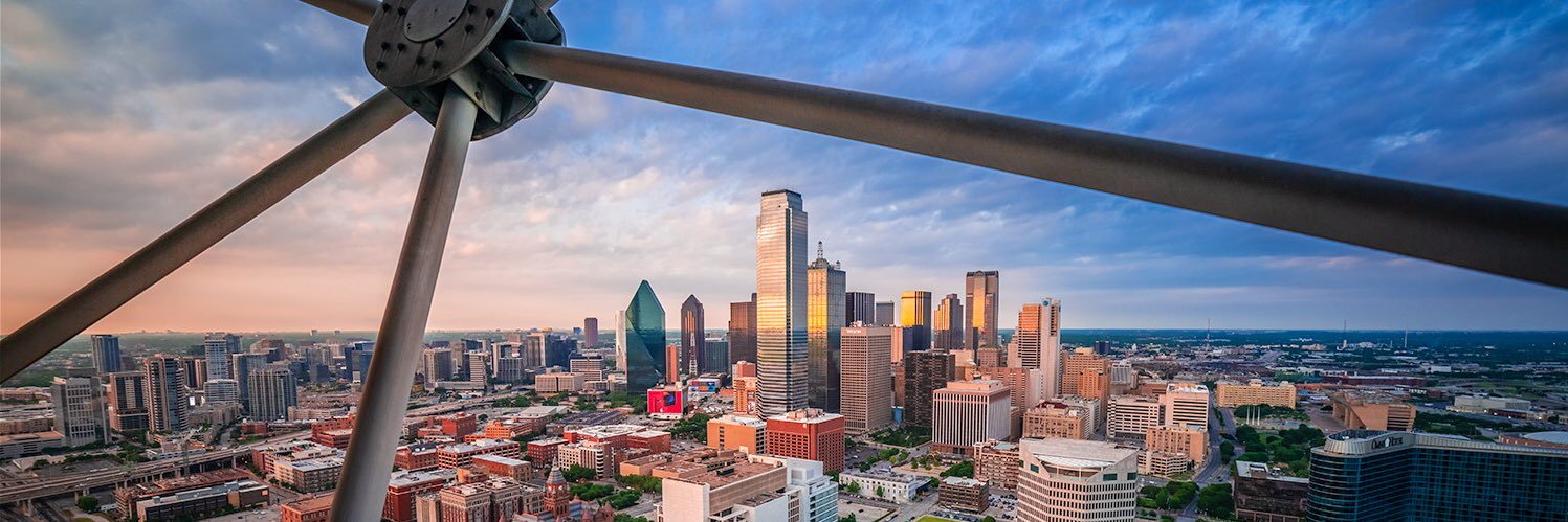 Reunion Tower banner